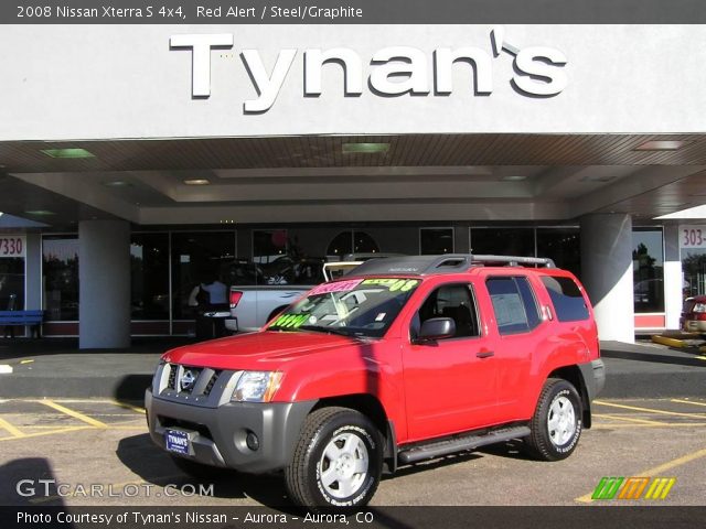 2008 Nissan Xterra S 4x4 in Red Alert