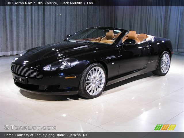 2007 Aston Martin DB9 Volante in Black Metallic