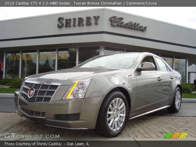 2010 Cadillac CTS 4 3.0 AWD Sedan in Tuscan Bronze ChromaFlair
