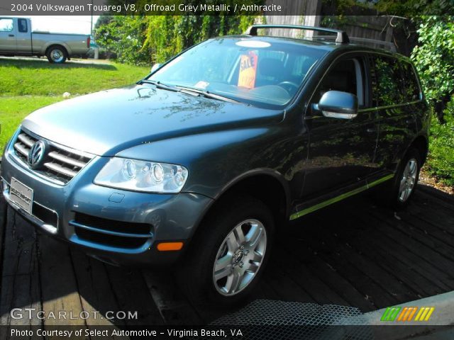 2004 Volkswagen Touareg V8 in Offroad Grey Metallic