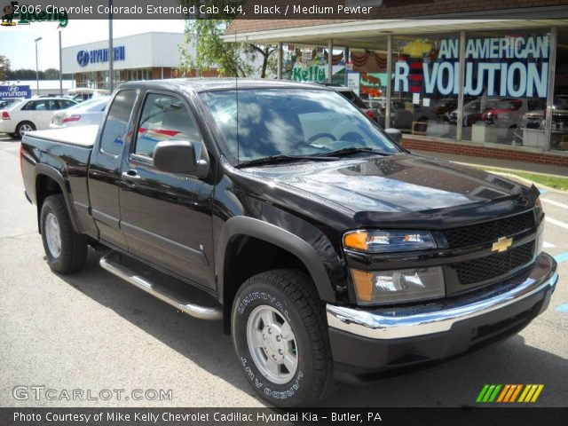 2006 Chevrolet Colorado Extended Cab 4x4 in Black