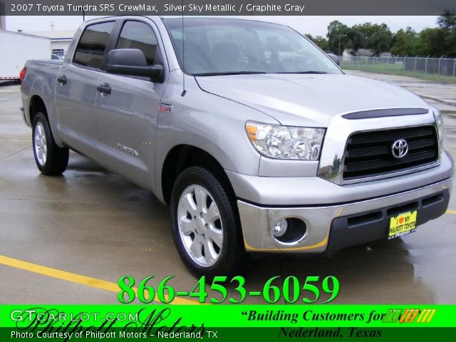 2007 Toyota Tundra SR5 CrewMax in Silver Sky Metallic