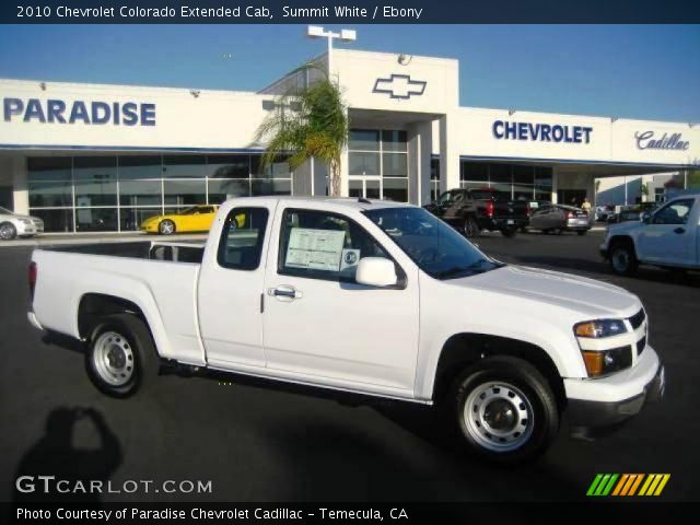 2010 Chevrolet Colorado Extended Cab in Summit White