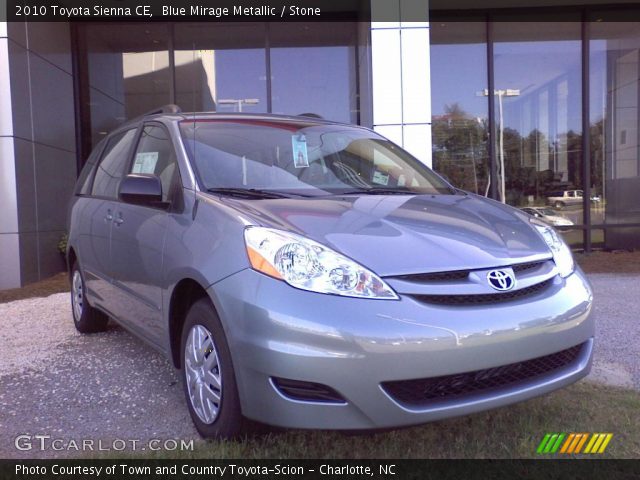 2010 Toyota Sienna CE in Blue Mirage Metallic