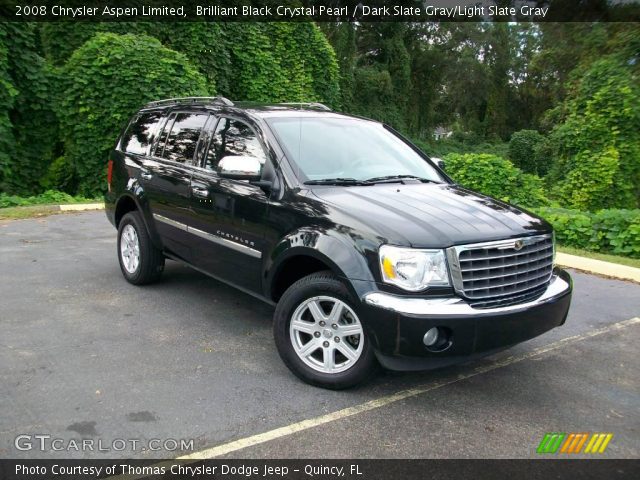 2008 Chrysler Aspen Limited in Brilliant Black Crystal Pearl