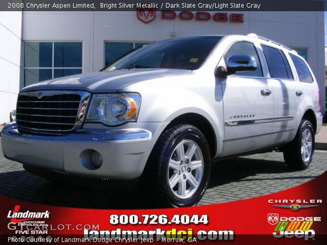 2008 Chrysler Aspen Limited in Bright Silver Metallic