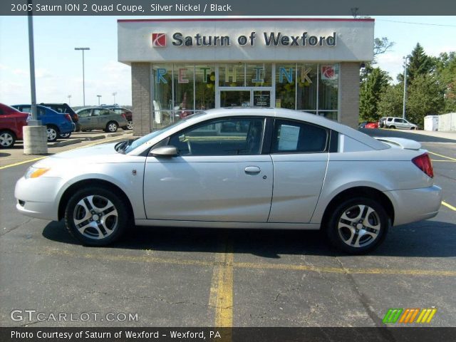 2005 Saturn ION 2 Quad Coupe in Silver Nickel