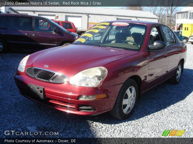 2002 Daewoo Nubira SE Sedan in Red Rock Mica