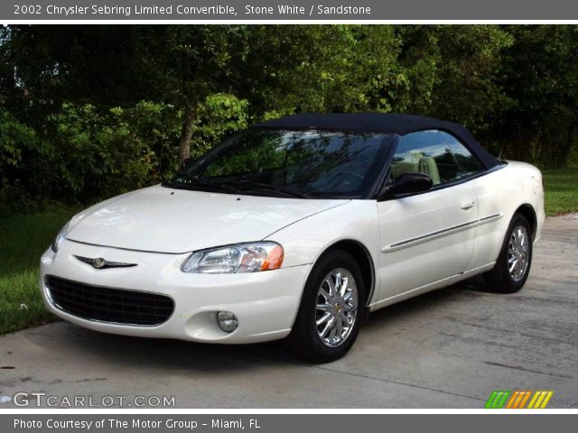 2002 Chrysler Sebring Limited Convertible in Stone White