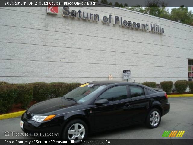 2006 Saturn ION 2 Quad Coupe in Black Onyx
