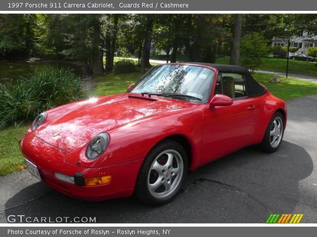 1997 Porsche 911 Carrera Cabriolet in Guards Red