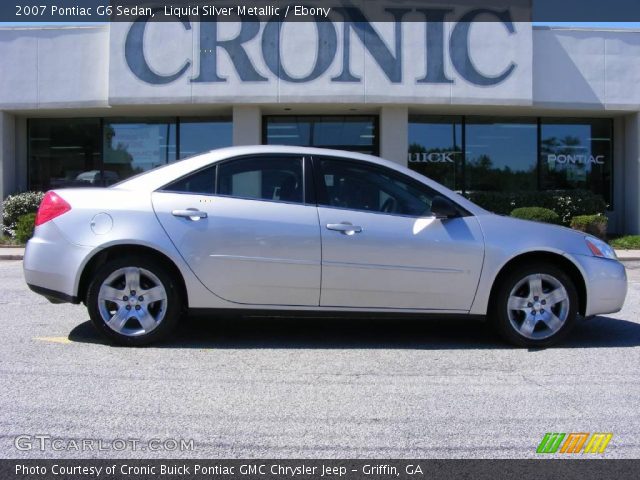 2007 Pontiac G6 Sedan in Liquid Silver Metallic