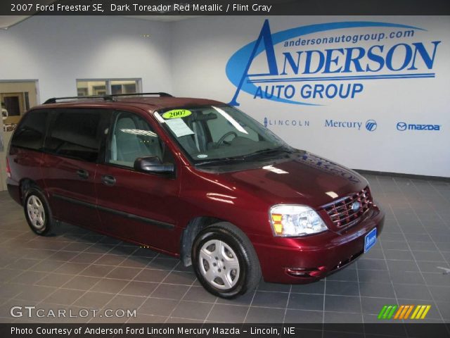 2007 Ford Freestar SE in Dark Toreador Red Metallic