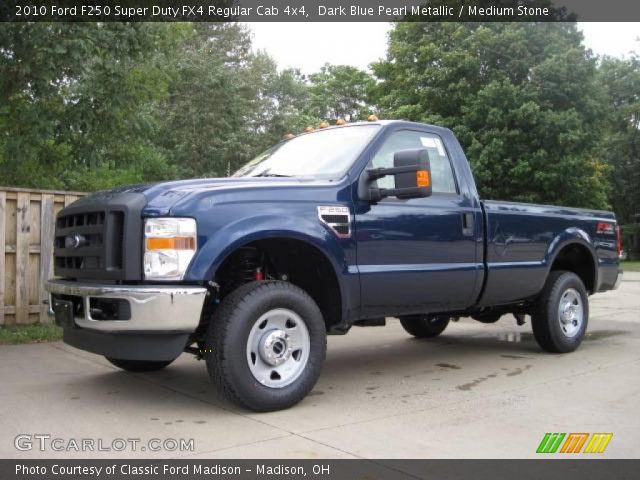 2010 Ford F250 Super Duty FX4 Regular Cab 4x4 in Dark Blue Pearl Metallic