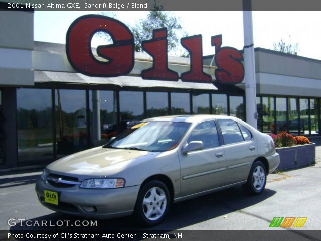 2001 Nissan Altima GXE in Sandrift Beige