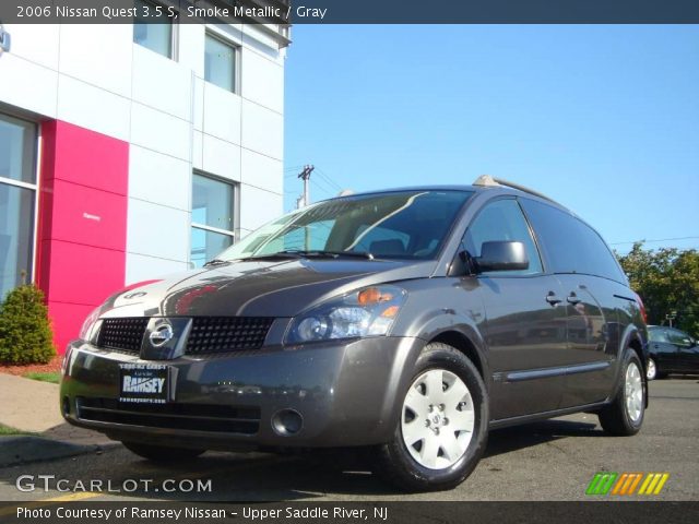 2006 Nissan Quest 3.5 S in Smoke Metallic