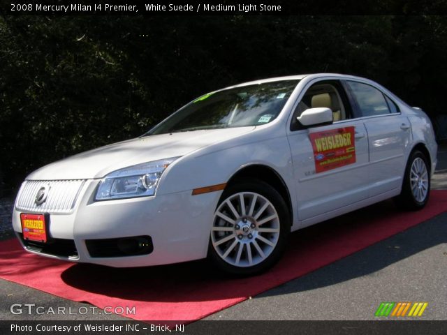 2008 Mercury Milan I4 Premier in White Suede