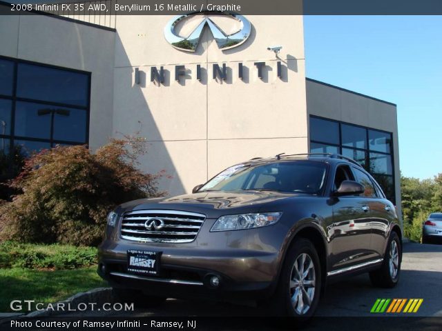 2008 Infiniti FX 35 AWD in Beryllium 16 Metallic