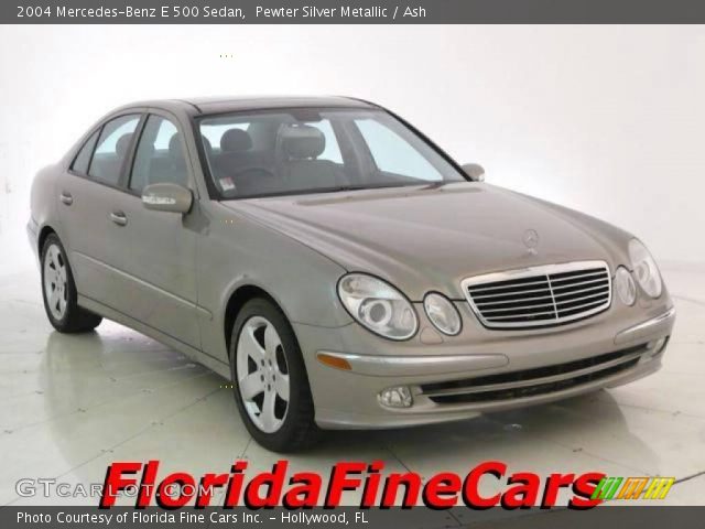 2004 Mercedes-Benz E 500 Sedan in Pewter Silver Metallic