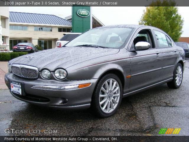 2008 Jaguar X-Type 3.0 Sedan in Shadow Grey Metallic