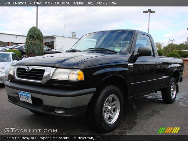 2000 Mazda B-Series Truck B3000 SE Regular Cab in Black