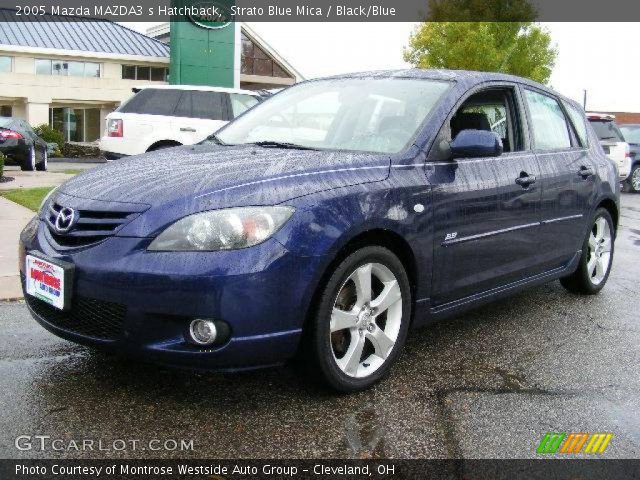 2005 Mazda MAZDA3 s Hatchback in Strato Blue Mica