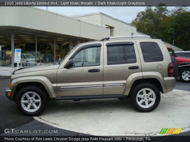 2006 Jeep Liberty Limited 4x4 in Light Khaki Metallic