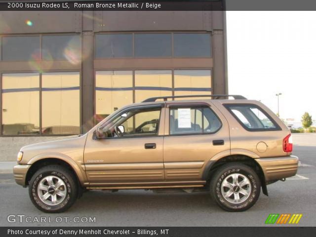 2000 Isuzu Rodeo LS in Roman Bronze Metallic