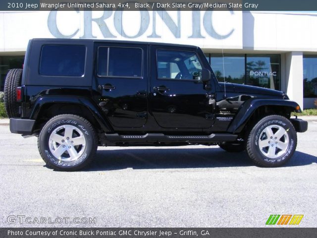 2010 Jeep Wrangler Unlimited Sahara 4x4 in Black