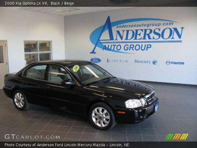 2006 Kia Optima LX V6 in Black