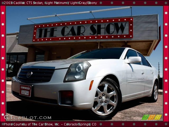 2003 Cadillac CTS Sedan in Light Platinum