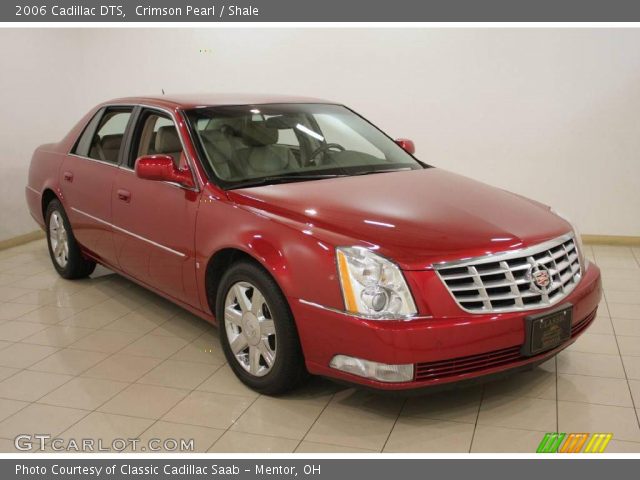 2006 Cadillac DTS  in Crimson Pearl
