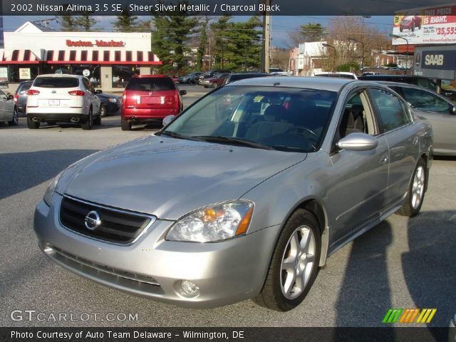 2002 Nissan altima se silver #2