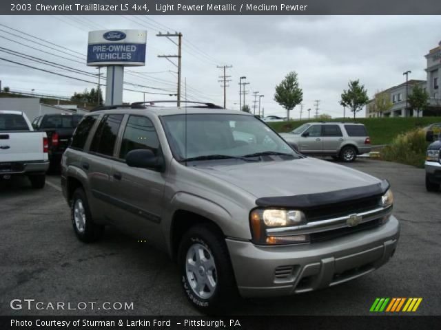 2003 Chevrolet TrailBlazer LS 4x4 in Light Pewter Metallic