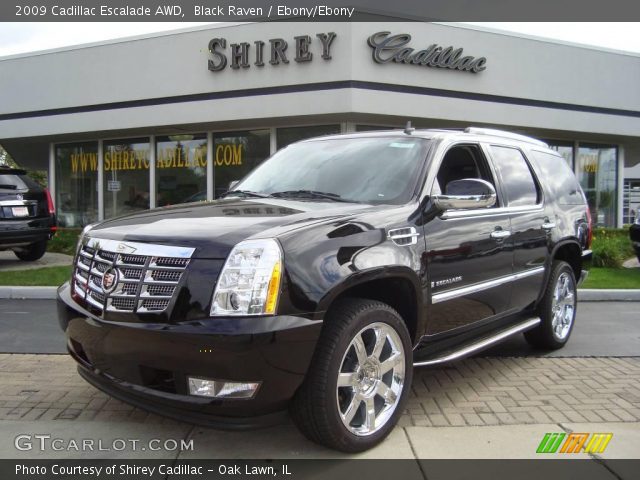 2009 Cadillac Escalade AWD in Black Raven