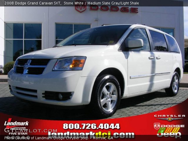 2008 Dodge Grand Caravan SXT in Stone White