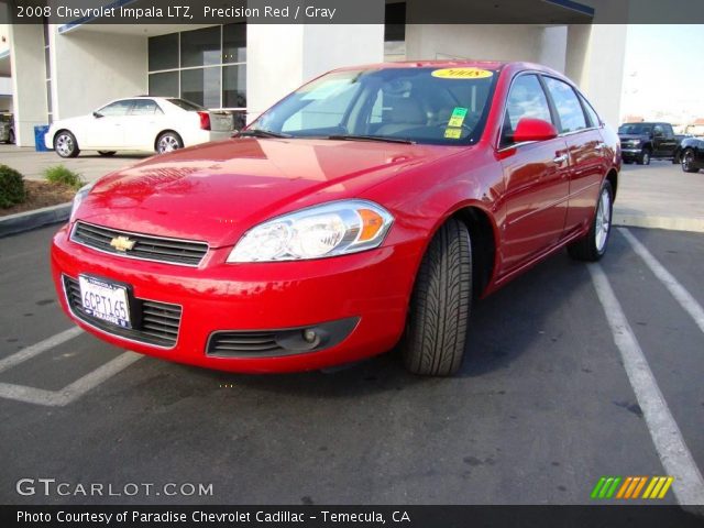 2008 Chevrolet Impala LTZ in Precision Red