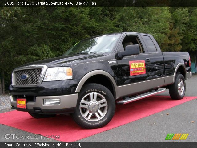 2005 Ford F150 Lariat SuperCab 4x4 in Black