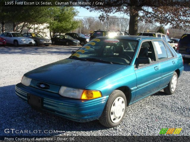 1995 Ford Escort LX Sedan in Cayman Teal Metallic