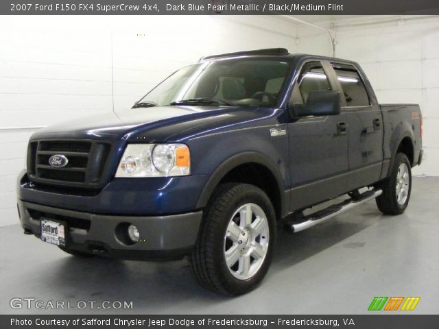 2007 Ford F150 FX4 SuperCrew 4x4 in Dark Blue Pearl Metallic