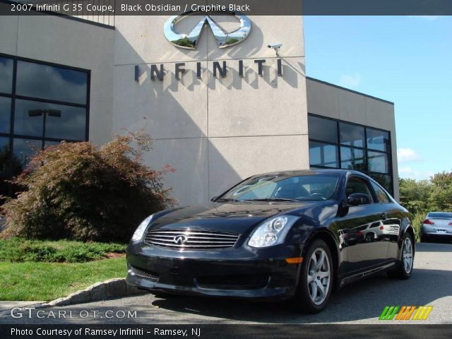 2007 Infiniti G 35 Coupe in Black Obsidian
