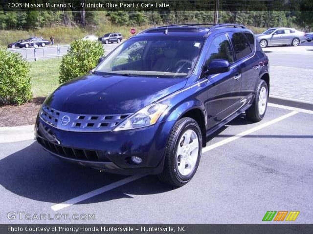2005 Nissan Murano SL in Midnight Blue Pearl
