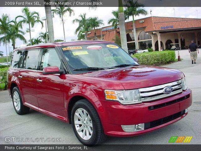 2009 Ford Flex SEL in Redfire Metallic