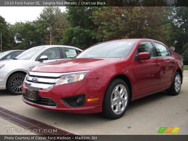 2010 Ford Fusion SE in Sangria Red Metallic