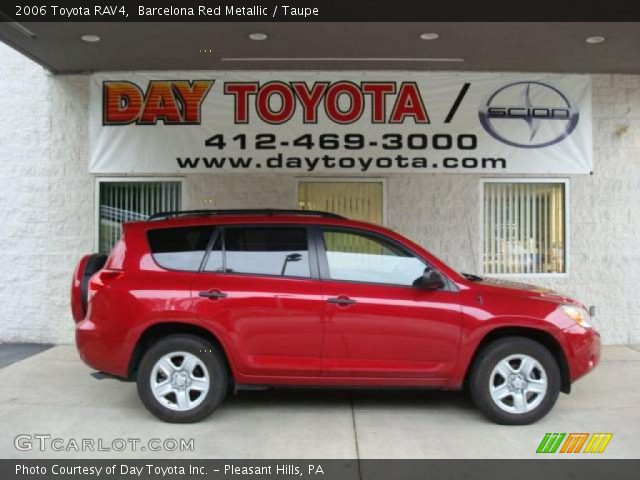 2006 Toyota RAV4  in Barcelona Red Metallic