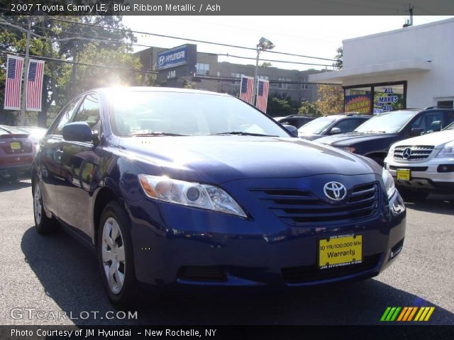 2007 Toyota Camry LE in Blue Ribbon Metallic