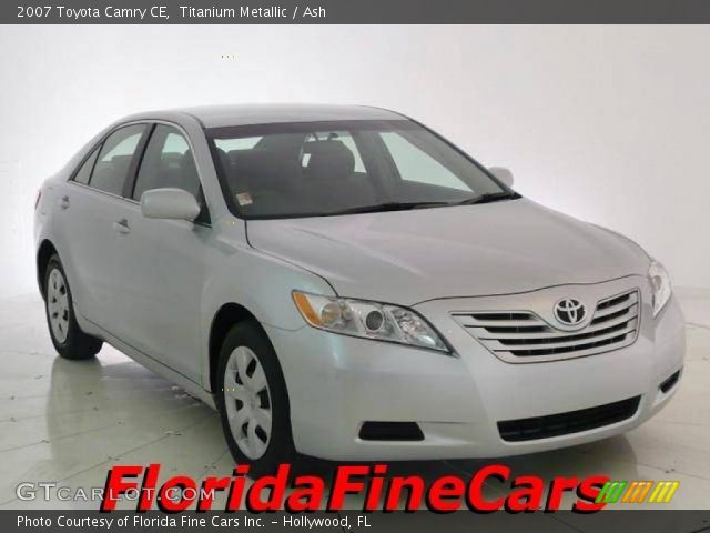 2007 Toyota Camry CE in Titanium Metallic
