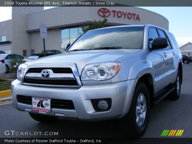 2008 Toyota 4Runner SR5 4x4 in Titanium Metallic