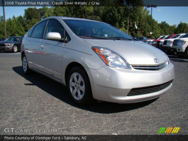 2008 Toyota Prius Hybrid in Classic Silver Metallic