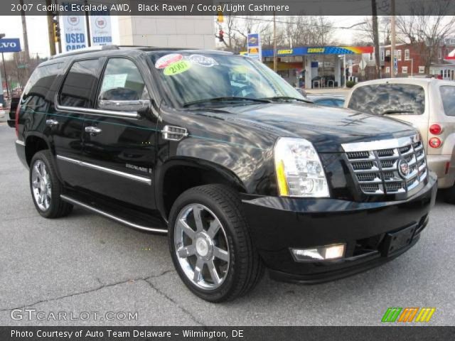 2007 Cadillac Escalade AWD in Black Raven